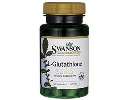 L Glutathione 100 mg. 100 capsules